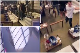 Un club în care petreceau sute de oameni s-a scufundat în râu, după ce pontonul a cedat brusc. Clipe de panică în Belgrad