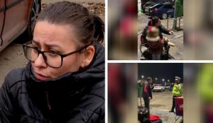 "Eu în căruţ am cu ce să mă duc şi cu copilul de 3 ani după mine?". De ce a fost ridicată maşina unei femei cu handicap, deşi parcase corect: reacţia Poliţiei Constanţa