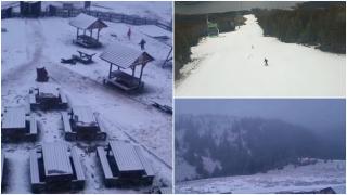 La munte, vremea schimbă foaia. Sunt în vigoare două alerte de vreme severă, cu vânt puternic şi viscol