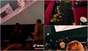 Mai mulţi tineri au făcut scandal la cinema din cauza locurilor din sală. Polițiștii ploieșteni au fost nevoiți să oprească filmul