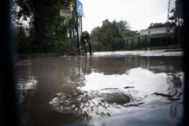 Potop biblic în Porto: în doar câteva ore au căzut peste 100 de litri de apă pe metrul pătrat