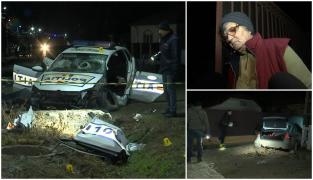 "Eram în casă și am auzit o bubuitură". Un pieton a rămas fără un picior, după ce un șofer fugărit de poliție a dat peste el. Urmărire dramatică pe străzile din Buzău