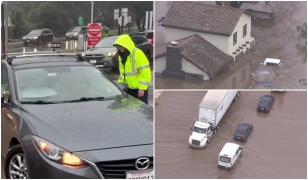 Oraşul vedetelor din SUA, evacuat din cauza ploii. Cel puțin 12 persoane și-au pierdut viața în urma dezastrului