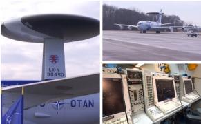 Avioanele spion ale NATO au ajuns în România. Vor monitoriza orice mişcare a trupelor ruse pe o rază de peste 300.000 de kilometri pătraţi