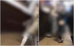 "Hai, dă-i că te ia mama dracu'!". Bătaie între elevi, într-o şcoală din Mioveni. Un tânăr smulge o bucată din lambriu şi îşi loveşte colegii
