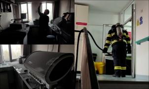90 de persoane, între care 50 de copii, evacuate după ce un incendiu a izbucnit la Spitalul de Copii din Galaţi. De la ce a pornit focul