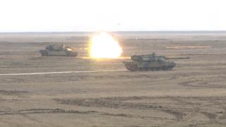 Francezii au făcut manevre de luptă cu muniție de război la poligonul Smârdan: "Ceea ce vedeţi seamănă cu un război real"