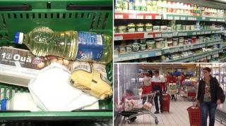 Experiment Observator: Inflaţia din statistici nu-i totuna cu prețurile de la raft. Unele produse s-au scumpit și cu 50%