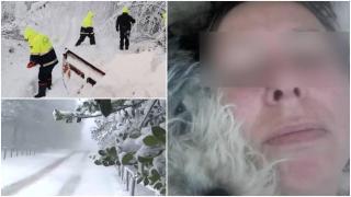 Cristiana venea de la cumpărături, însă viscolul nu i-a dat voie să mai ajungă acasă. Românca din Italia, găsită moartă sub zăpadă, alături de cei trei câini
