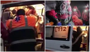 Doi bărbați, răniți grav după un accident cu snowmobilul. A fost solicitat un elicopter SMURD, care n-a putut decola din cauza vremii