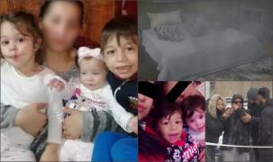 ANIMAȚIE GRAFICĂ. Trei copilași au murit intoxicați cu fum, lângă mama lor. Urletele disperate ale femeii au dat alarma, dar pentru micuți a fost prea târziu