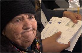 La 73 de ani, a mers să îşi ridice cardul de energie pentru a putea plăti facturile. Ce pensie are Gheorghiţa Trandafir