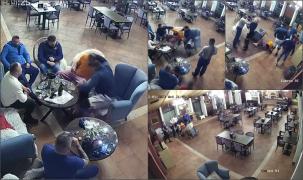 L-a felicitat, iar apoi l-a luat la bătaie. Un individ din Turda a umplut de sânge un tânăr, iar apoi s-a întors cu toporul