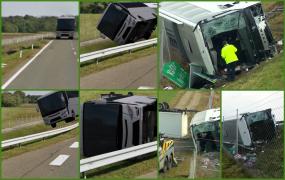 ANIMAȚIE GRAFICĂ. Trei români morţi şi patru răniţi grav în accident de autocar în Slovenia. Mărturia unui pasager