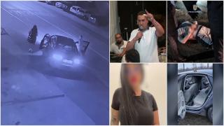 Gicuţă din Apărători, filmat cum îşi bagă iubita în portbagaj ca să îi dea foc. Rudele manelistului spun că tânăra îl hărţuia de 4 ani