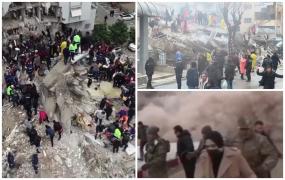 "Dormeam, ne-am trezit din somn, se clătina tot apartamentul într-un mod teribil". Cutremurul devastator din Turcia, văzut prin ochii românilor prinşi în mijlocul lui