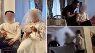 Sechestraţi şi umiliţi: tineri, forţaţi să joace rol de mireasă şi mire pentru că nu au plătit drogurile. "Dă-i o guriţă, pe nas"