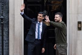 Mutarea făcută de Zelenski, înainte de ofensiva armatei ruse. De ce e importantă vizita în Marea Britanie