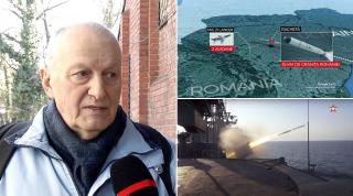 Traseul rachetei ruseşti care a trecut la câteva zeci de km de România. Generalul Bălăceanu, despre ce s-ar fi întâmplat dacă ne-ar fi survolat țara
