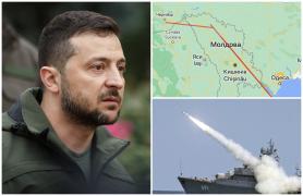 Volodomir Zelenski şi armata Ucrainei insistă că două rachete rusești au zburat deasupra României: "Sunt o provocare pentru NATO şi securitatea colectivă"