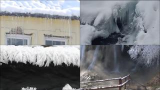 Ger cumplit în mai multe regiuni din ţară. Temperaturile au ajuns și până la -26 de grade