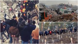 Epicentrul durerii: Oraş cu 400.000 de locuitori, transformat în cimitir. Un singur fir de speranţă îi îndeamnă pe salvatori să continue căutările