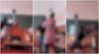 Ring de box într-un liceu din Brăila. Două eleve și-au împărțit pumni și picioare în clasă, din cauza unui băiat