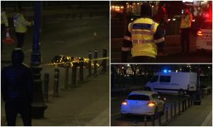 Bătrân decapitat în faţa Palatului de Justiţie din București. Un tânăr l-a călcat cu mașina, după ce ar fi traversat printr-un loc nepermis