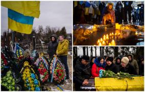 Un an de război: 200.000 de morți, oameni mutilați pe viață și o populație mai mare ca a Transilvaniei fugită din Ucraina