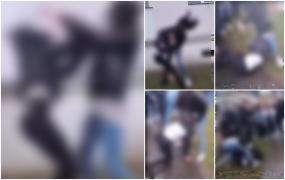 "Gata fă, ţi-ai luat bătaie, gata". Două eleve din Piatra Neamț s-au păruit și și-au împărțit pumni în fața colegilor de liceu