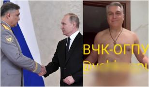 Un general rus s-a filmat făcând striptease în casă. Erou al Rusiei, făcut de râs chiar de către conaţionali