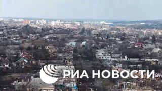 Filmare din dronă cu iadul din Fortăreaţa Bahmut. Ucrainenii au trimis întăriri, situaţia e  "mult mai rea decât cea raportată oficial"