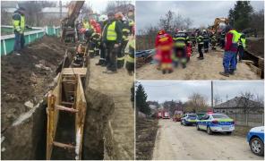A murit îngropat de viu, după ce s-a surpat un mal de pământ peste el. Sfârşit tragic pentru un ieșean care lucra la reţeaua de canalizare