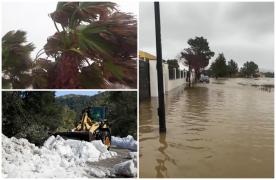 Strat de zăpadă de 1 metru şi vreme dezlănţuită. Insula Mallorca a fost măturată de furtuni puternice