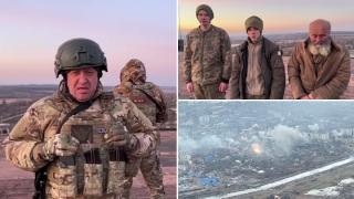 Prigojin susține că Bahmut e practic înconjurat și îi cere lui Zelenski să-și retragă armata. Pod aruncat în aer de ruși