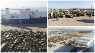 Americanii trimit tehnică militară în România și Bulgaria. O navă cu echipamente pentru exercițiile NATO a ajuns deja în Grecia