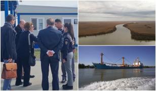 Experţii Comisiei Europene ajung azi în Deltă. Specialiştii INHGA contrazic temerile privind scăderea debitelor pe canalele Dunării