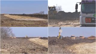 "Nu ne întreabă nimeni nici dacă ne dă bani, nimic". Oamenii, deranjaţi de Autostrada Moldovei după ce s-au trezit cu utilaje pe terenurile lor