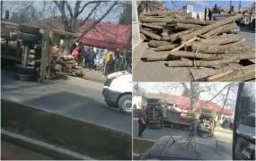 "Doamne fereşte, chiar în staţie aici!" O mamă și o fiică aflate pe o bancă, rănite grav. Nu au mai putut fugi să se salveze