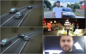 ANIMAȚIE. A plătit cu viața propria sa inconștiență, dar a ucis și 3 nevinovați în goana spre moarte. Un tată nu a mai ajuns acasă la fetița lui