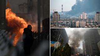 Șapte ore de teroare în Ucraina. Cum a arătat bombardamentul răzbunător cu rachete al Rusiei: "A fost înspăimântător"