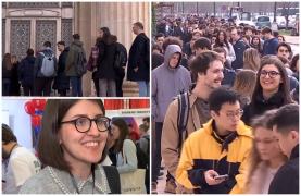 Mii de români, la coadă să se angajeze pe salarii care ajung şi la 10.000 de lei. "Ăsta e drumul meu în viaţă"