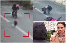 Curierul care a lovit fetiţa de 2 ani, în Timişoara, îi acuză pe părinţi de neatenţie: "Ar fi văzut că le fuge din mână". Ce viteză avea, în ciuda limitei de 5 km/h