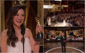 Oscar 2023 a adus o premieră: O asiatică a luat statueta pentru cea mai bună actriță în rol principal. Michelle Yeoh: "Aceasta este dovada că visele se împlinesc"