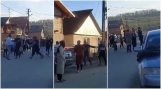 "Vai, Doamne! Nu da în femeie, mă!" Două familii și-au împărțit pumni și picioare pe stradă, în Maramureș, după ce au ieșit de la rugăciune