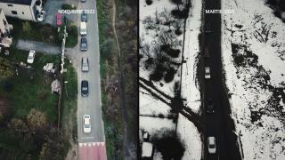 Comparaţie între cum arăta "dormitorul Clujului" acum 4 luni şi cum arată în prezent. 53.000 de oameni trăiesc aici