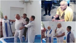 Spectacol grotesc pentru "Monstrul din Caracal". Gheorghe Dincă s-a pocăit, îmbrăcat în alb, pe acorduri de chitară: "Sper ca Dumnezeu să mă ierte"