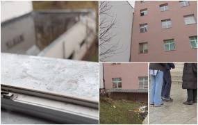 Copila de 14 ani din Cluj, care a căzut de la etajul 3 al liceului, are fractură de coloană. Colegii o așteptau în fața școlii să meargă la muzeu