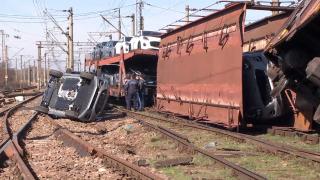 Mecanicul trenului de călători care a provocat accidentul feroviar din Roșiori a fost reținut