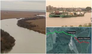 Ce s-a descoperit în urma primelor măsurători pe braţul Chilia. Pentru Canalul Bâstroe, România încă aşteaptă un semn de la Ucraina